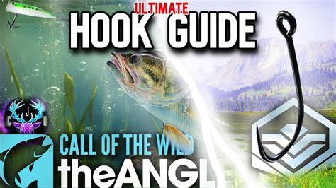 call of the wild the angler hook chart|call of the wild fish hooks.